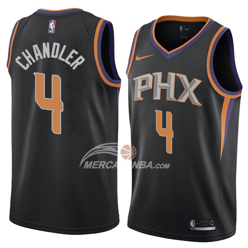 Maglia Phoenix Suns Tyson Chandler Statement 2018 Nero